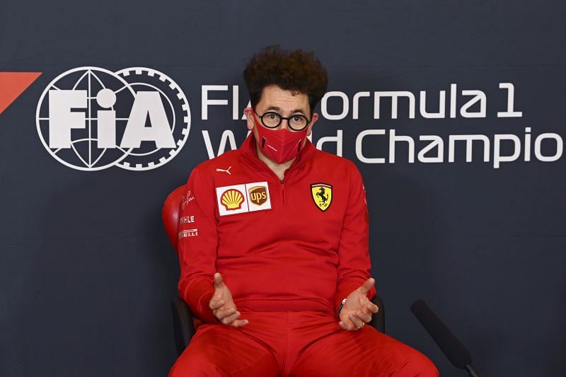 Mattia Binotto claimed Ferrari were able to crawl back most of the power deficit Photo: Mark Thompson/Getty Images.