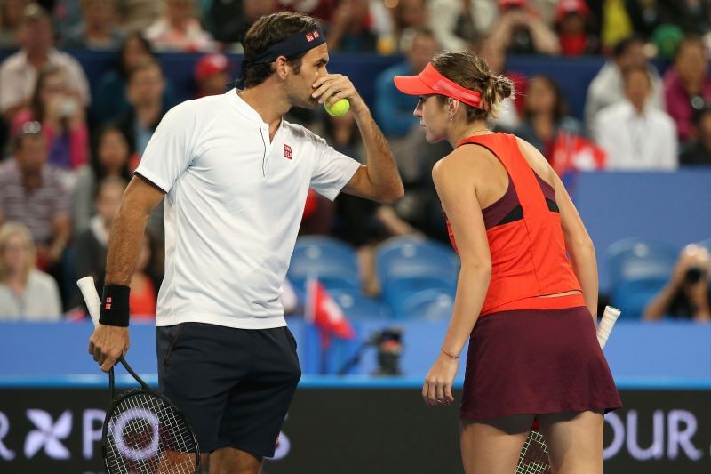 We Were All Counting The Days Roger Federer Is Coming Back On My Birthday Belinda Bencic On The Return Of Her Fellow Swiss