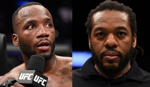 Leon Edwards (left); Herb Dean (right)