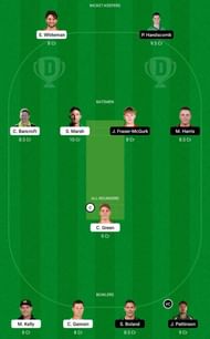 WAU vs VCT Dream11 Tips - Sheffield Shield