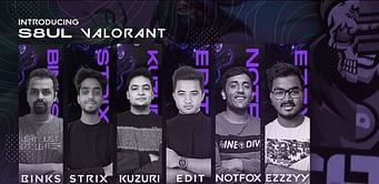 S8ul Esports enters Valorant with former Innocent 5 roster
