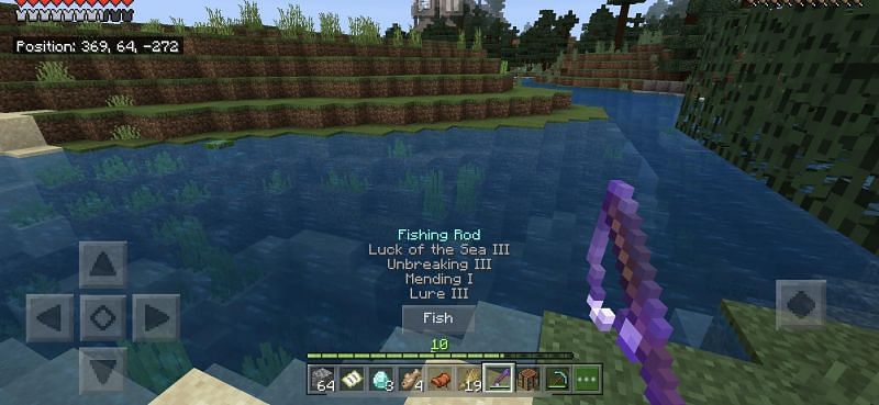 The most efficient way to find Channeling is either with an Enchanted Fishing rod or through an Enchanting Table (Image via u/morningburr on Reddit)