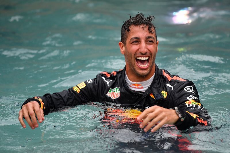 Daniel Ricciardo has launched his own wine range. Photo: Mark Thompson/Getty Images