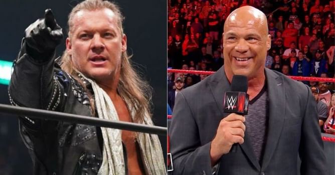 "He reminds me a lot of Kurt Angle" - Chris Jericho on AEW star