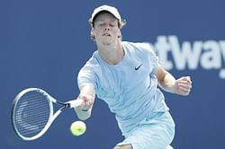 Jannik Sinner had the highest average forehand speed as well as highest average backhand speed at Miami Open 2021