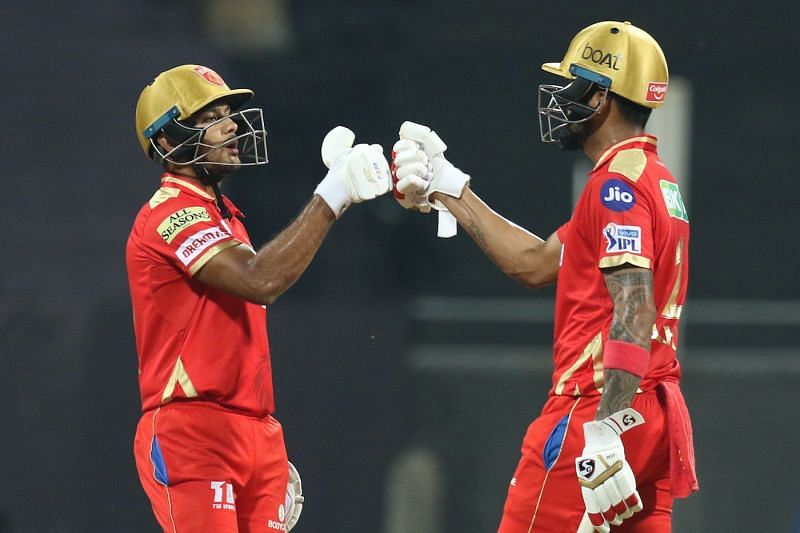 Mayank Agarwal and KL Rahul built a strong 122-run opening stand in the losing cause.