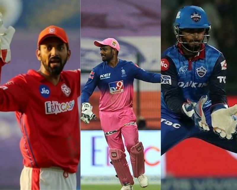 KL Rahul, Sanju Samson and Rishabh Pant (Left to right)