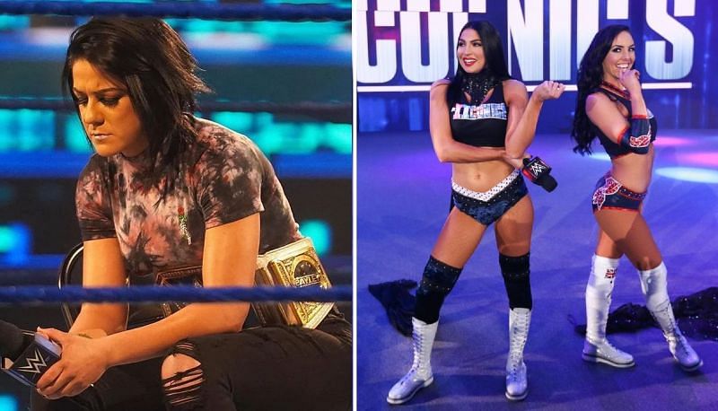 Bayley reacts to Billie Kay and Peyton Royce&#039;s WWE releases