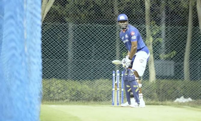 IPL 2021: [Watch] Kieron Pollard hits the nets for the first time ahead of season opener