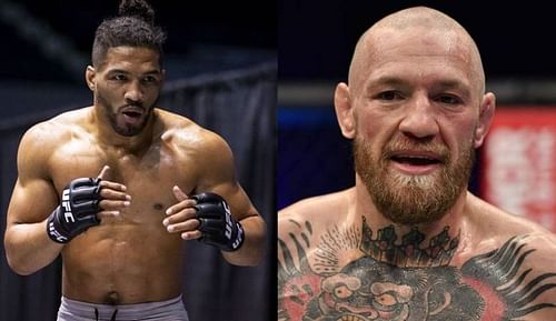 Kevin Lee (left); Conor McGregor (right)