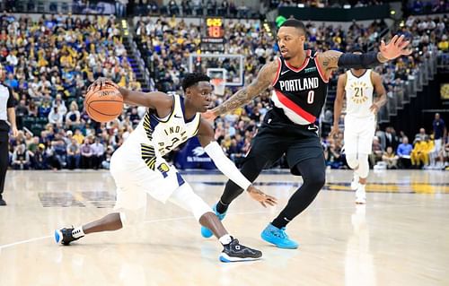 Portland Trail Blazers v Indiana Pacers