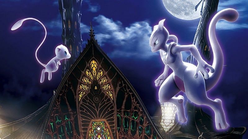 Mew and Mewtwo in the movie (Image via The Pokemon Company)