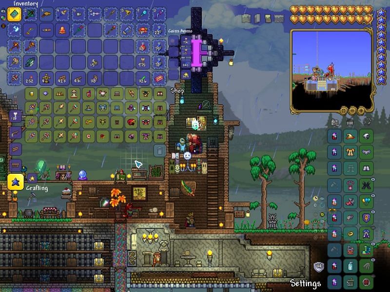 Tavernkeep sell in Terraria