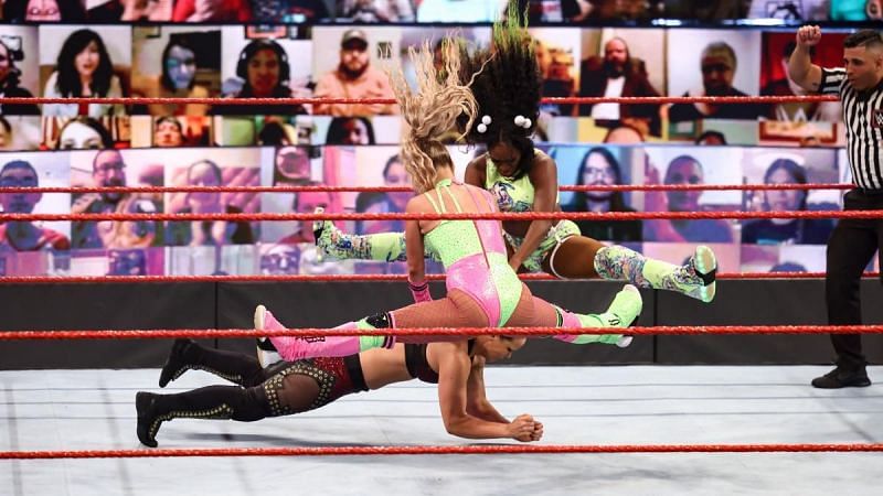 Naomi and Lana on RAW.