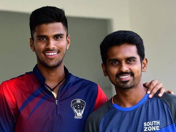 Murugan Ashwin and Washington Sundar have played together in the IPL and for Tamil Nadu