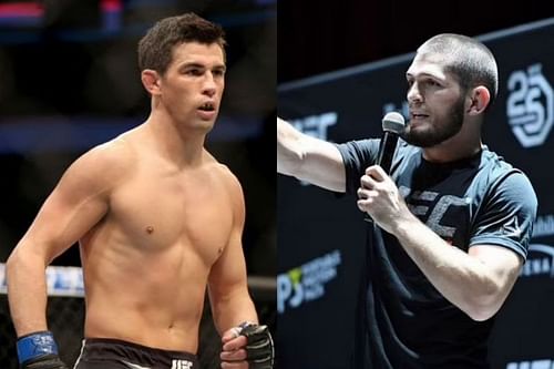 Khabib Nurmagomedov [L] & Dominick Cruz [R]