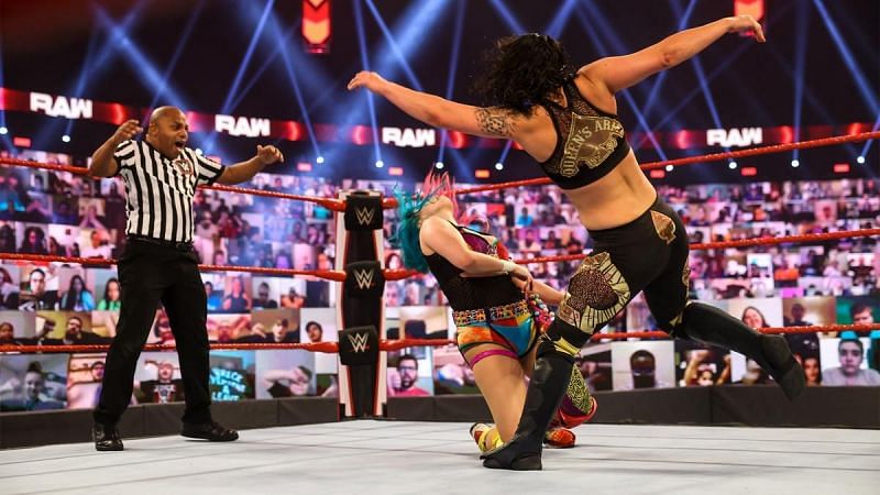 Shayna Baszler pinned the RAW Women&#039;s Champion Asuka