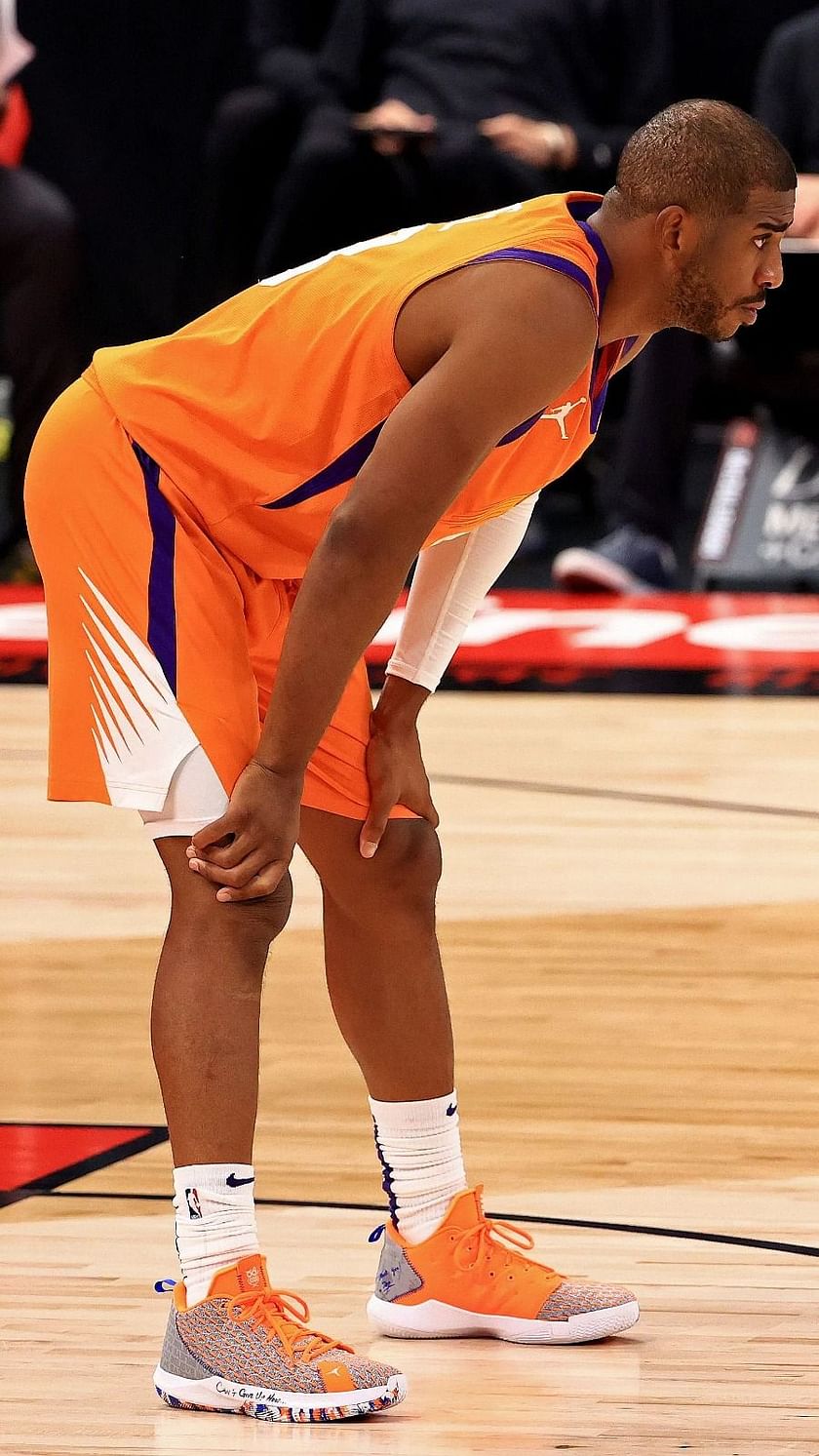 Men's Phoenix Suns Devin Booker Jordan Brand Orange 2020/21