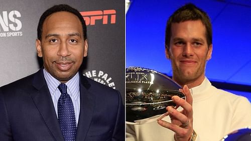 Tom Brady and Stephen A. Smith