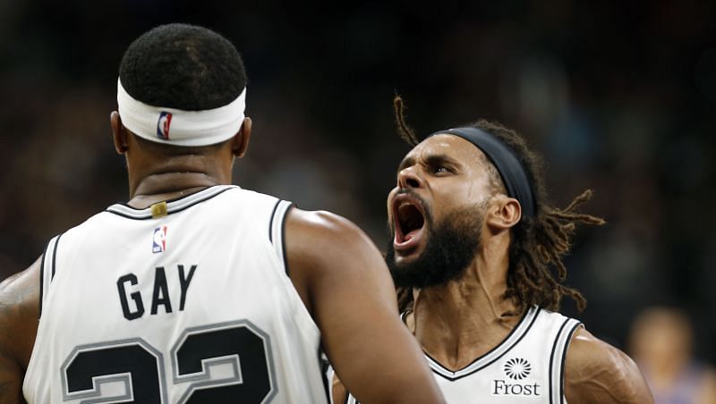 Patty Mills and Rudy Gay of the San Antonio Spurs ended up getting monetary fines.