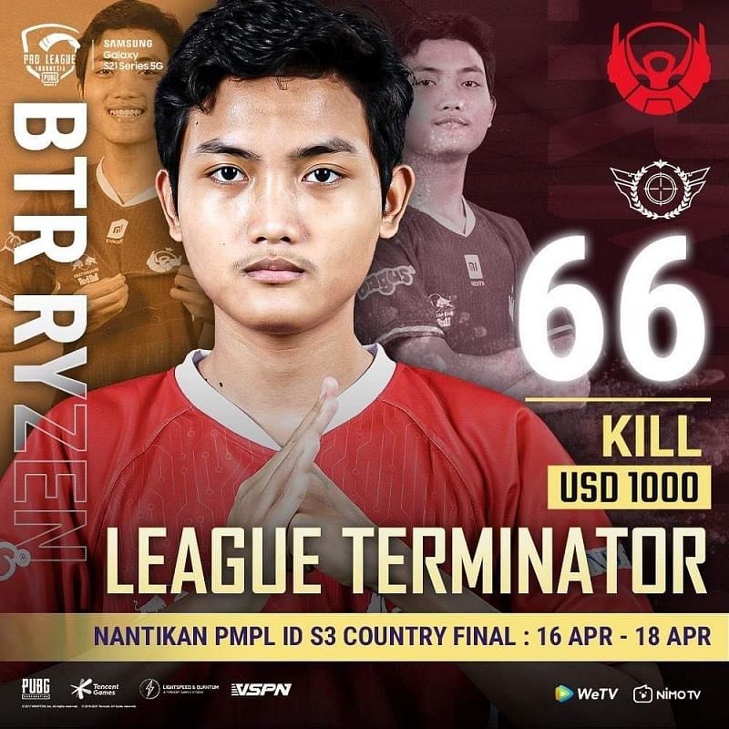 PMPL League stage Terminator