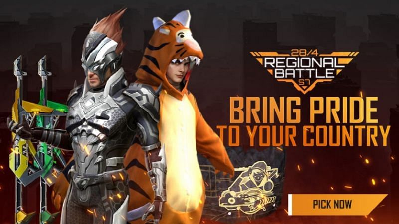 Free Fire Regional Battle Season 7 has commenced (Image via Free Fire)