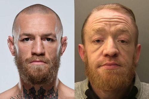 Conor McGregor (left); Mark Nye (right)