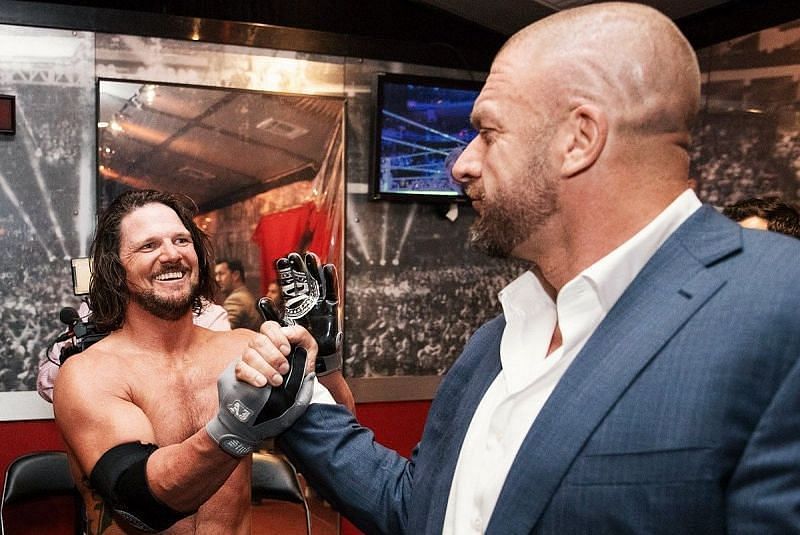 AJ Styles really wanted to face Triple H at WrestleMania