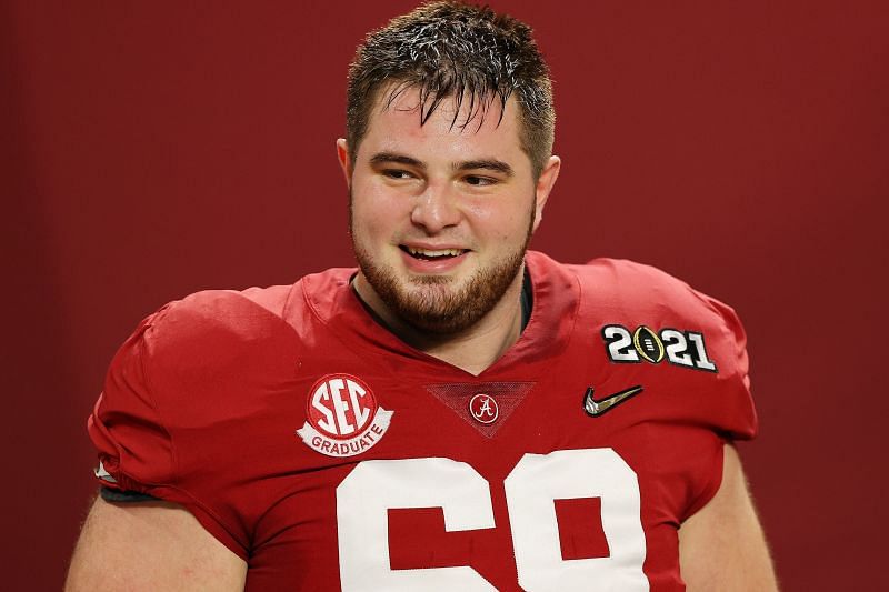 Alabama Offensive Lineman Landon Dickerson Could Be An Option For The Dolphins In The Second Round
