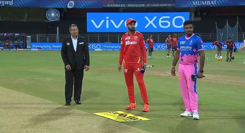 Sanju Samson (R) is making his first appearance as captain of RR [Credits: IPL]