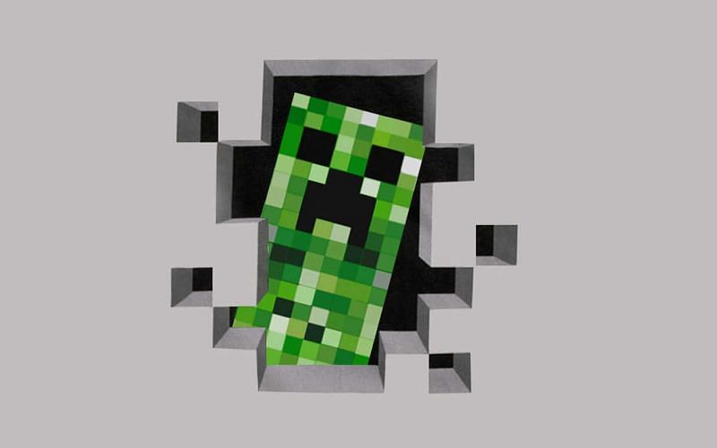 Creeper Minecraft (Image via wallpapercave)