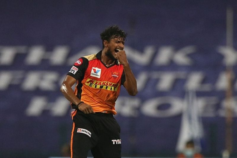 T Natarajan has picked 18 wickets at a strike-rate of 25.17 in 22 IPL matches [Credits: IPL]