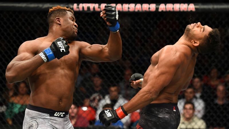 Francis Ngannou&#039;s knockout of Alistair Overeem looked like it was straight out of a movie