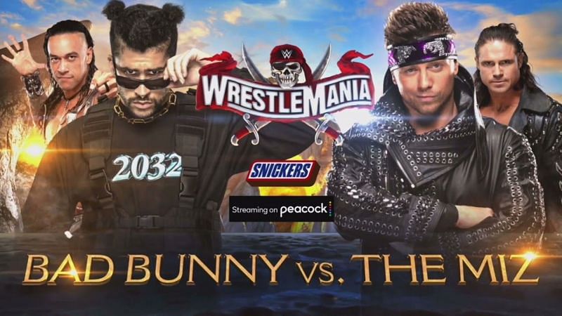 When is Bad Bunny's wrestling match? Date, time, full match card