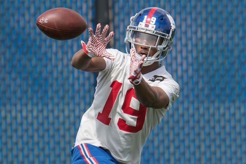 Travis Rudolph with the New York Giants