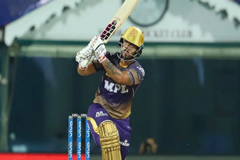 Current IPL 2021 Purple Cap holder Nitish Rana