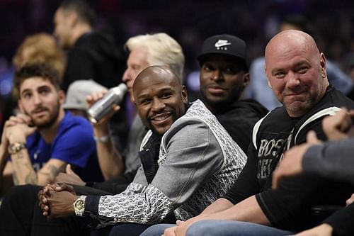 Dana White and Floyd Mayweather