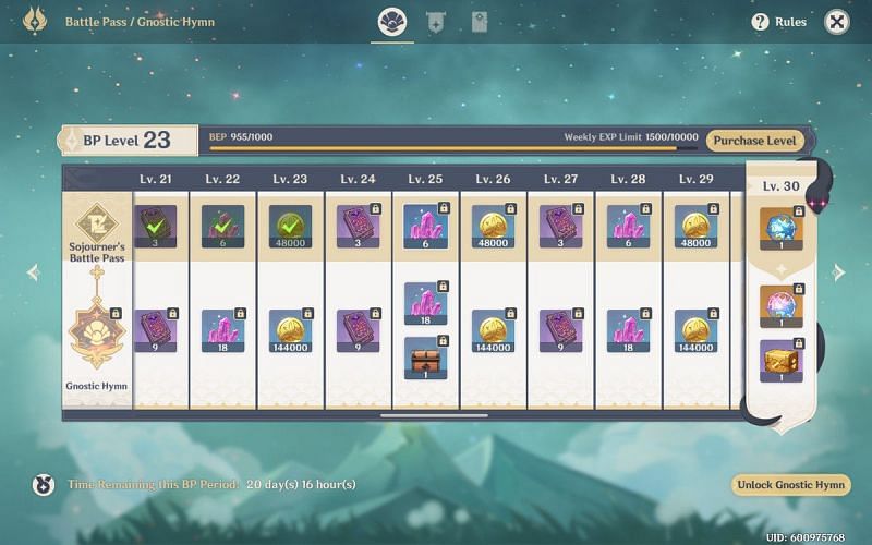 Some Battle Pass challenges will be removed from Genshin Impact (Image via Polygon)
