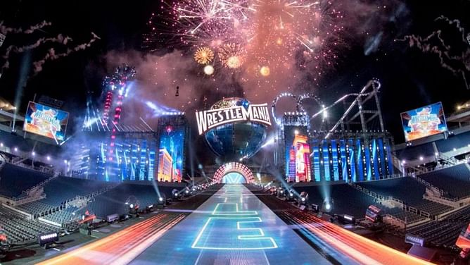 5 best WrestleMania set designs of all time