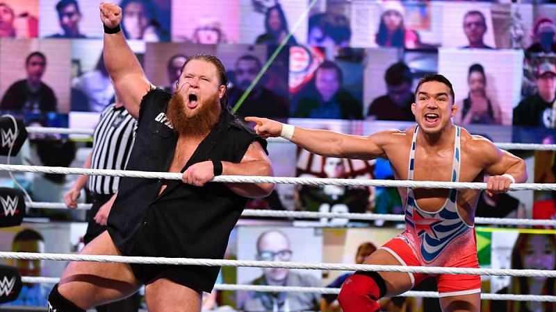 Otis and Chad Gable formed an alliance in December 2020