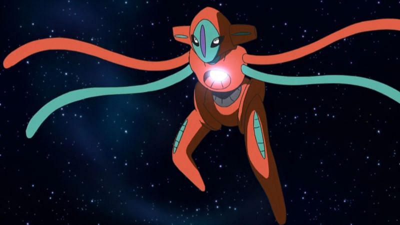 A Deoxys in its normal form (Image via The Pokemon Company)