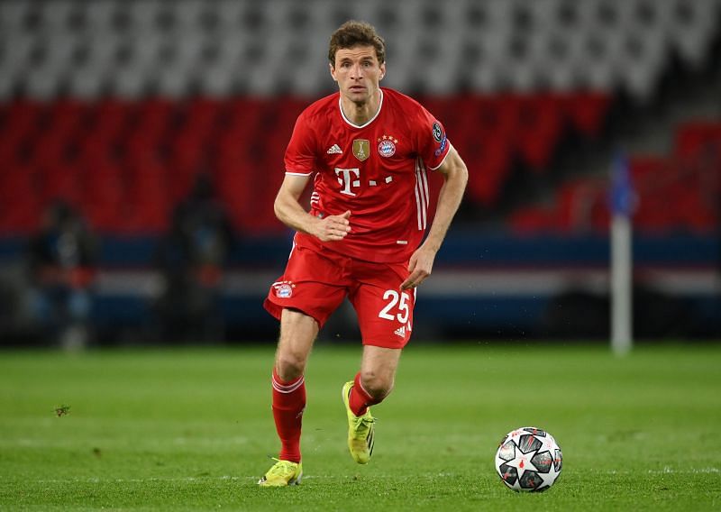 Thomas Muller made an error and provided an assist for Bayern Munich.