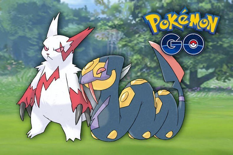 Zangoose and Seviepr (Image via Niantic)