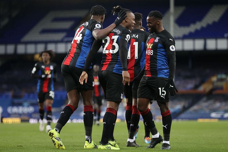 Crystal Palace celebrate a goal