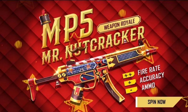 How to get Mr Nutcracker MP5 skin in Free Fire - DvTeam Blog