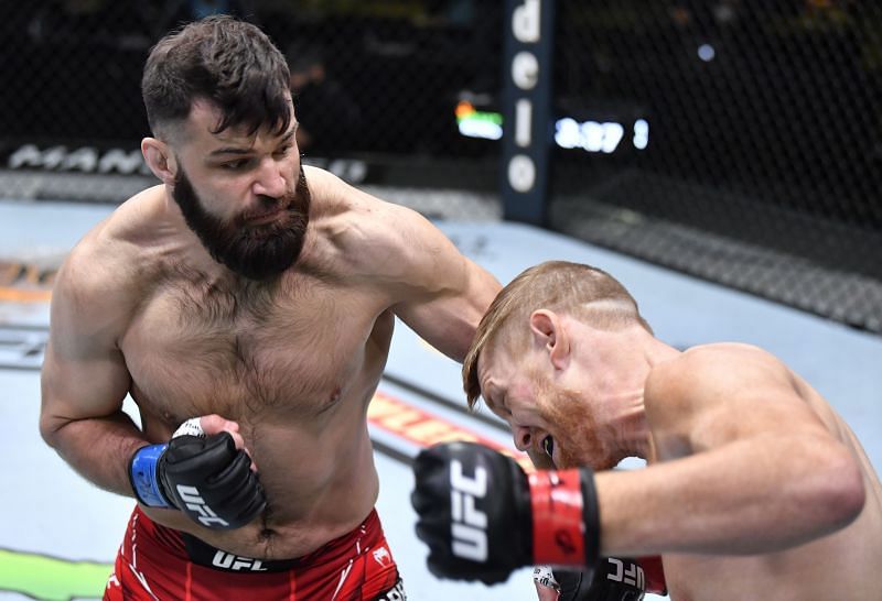 Julian Marquez provided the most explosive moment at UFC Vegas 23.