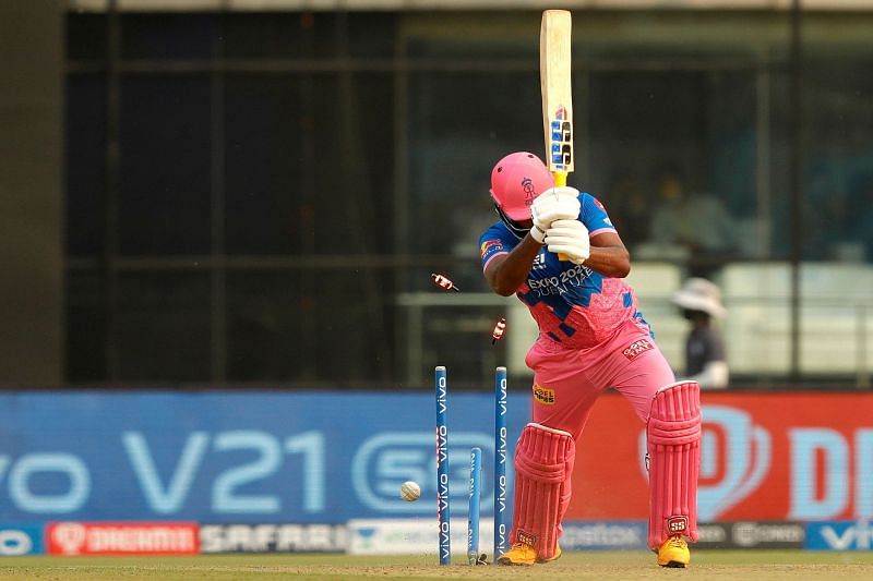 Sanju Samson wasn&#039;t able to give RR the finish they needed.