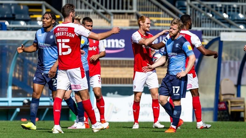 Rotherham United can pull even closer to safety by defeating Wycombe