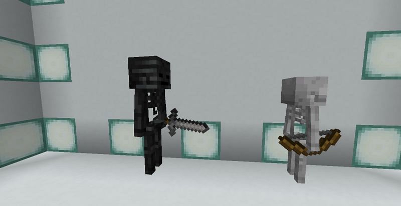 Skeletons Vs Wither Skeletons In Minecraft How Different Are The Two Mobs