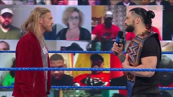 Roman Reigns and Edge